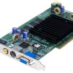 Grafische kaart nVidia GeForce3 Ti 200 64MB SDR AGP 4x VGA S-VIDEO COMPOSIET NV20 Board Medion
